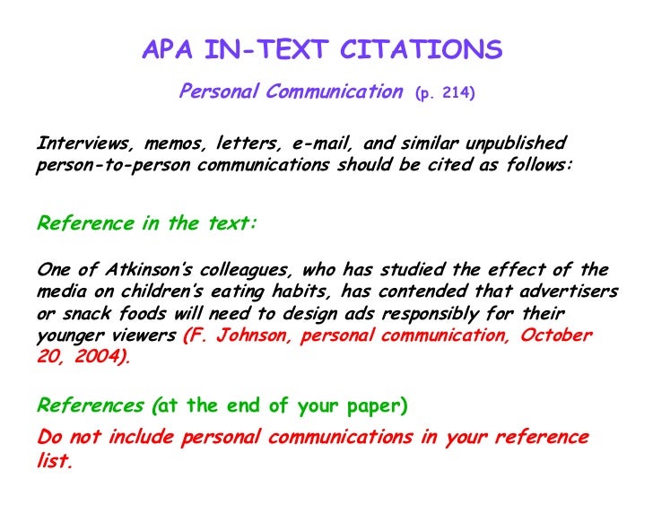 wallpapers Apa Interview Paper you cite an interview in a research paper